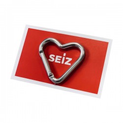 SEIZ Herz-Karabiner