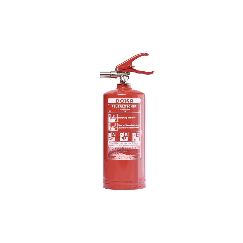 DÖKA Feuerlöscher ABC-Pulver 2kg