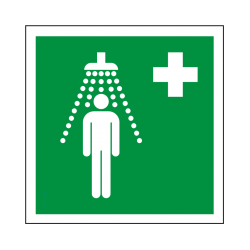 Rettungsschild als Symbol...