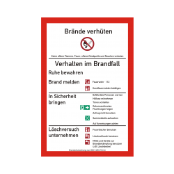 Brandschutzordnung mit...