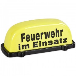 Dachschild City "Feuerwehr...