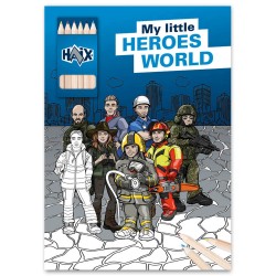 COLOURING book little Hero DE