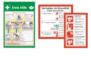 Sicherheitsaushänge Brandschutz